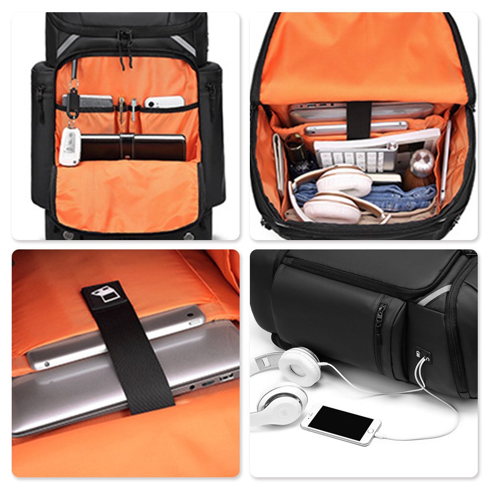 High Quality Multifunction Large Capacity Business Bag Waterproof Laptop Backpack with Custom Logo for Daily Use Travel