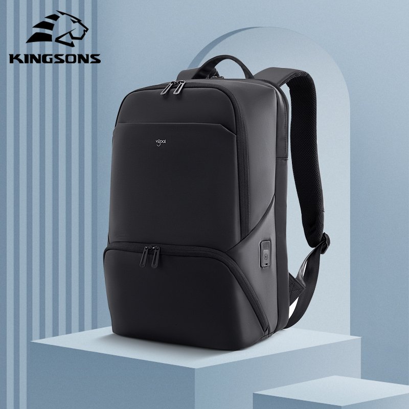 New arrival Waterproof Portable USB charging backpack 15.6 inch big capacity Daily Backpack for business