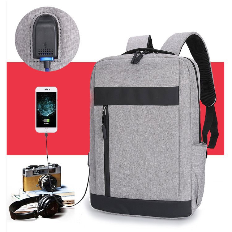 2024 New Arrival OEM Custom Design Slim Waterproof Men Women Travel School Business Laptop Backpack With USB Charging Port