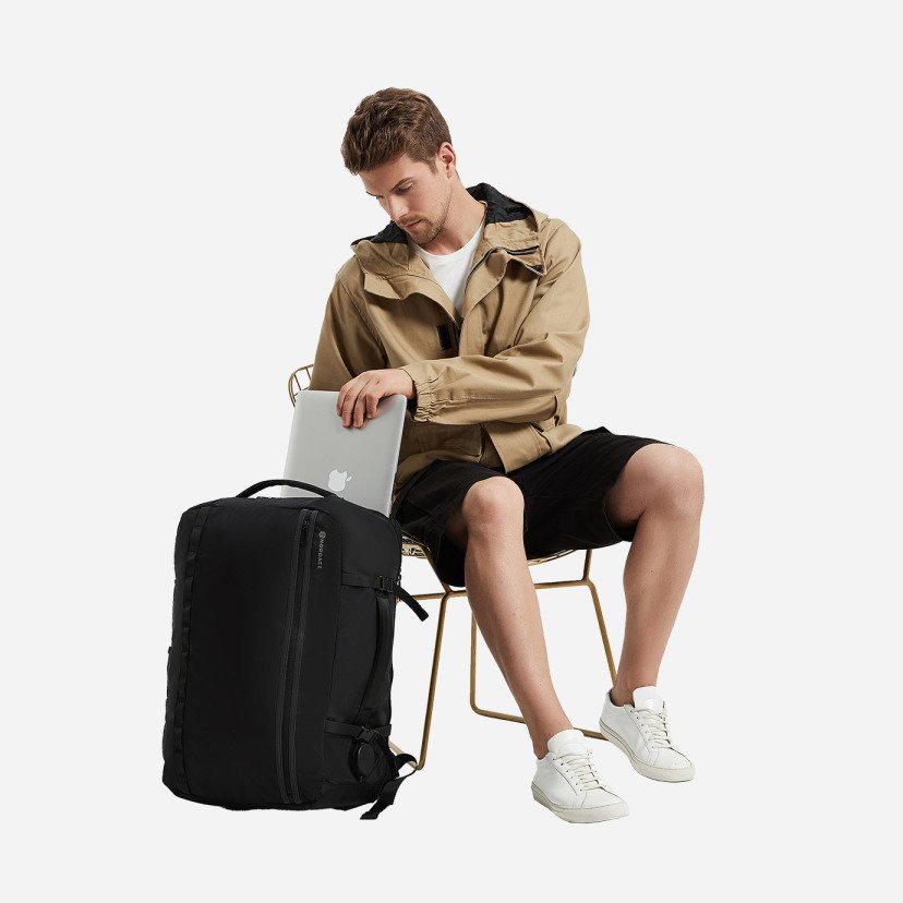 45L business laptop backpack bags airline approved waterproof carryon backpack with compartments
