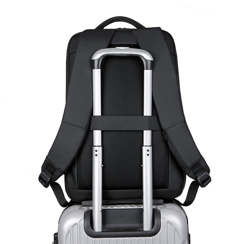 Hot Sale 17 Inch Business Recycled Travel Laptop Backpack Modern School Laptop Bag with Usb Charging Port