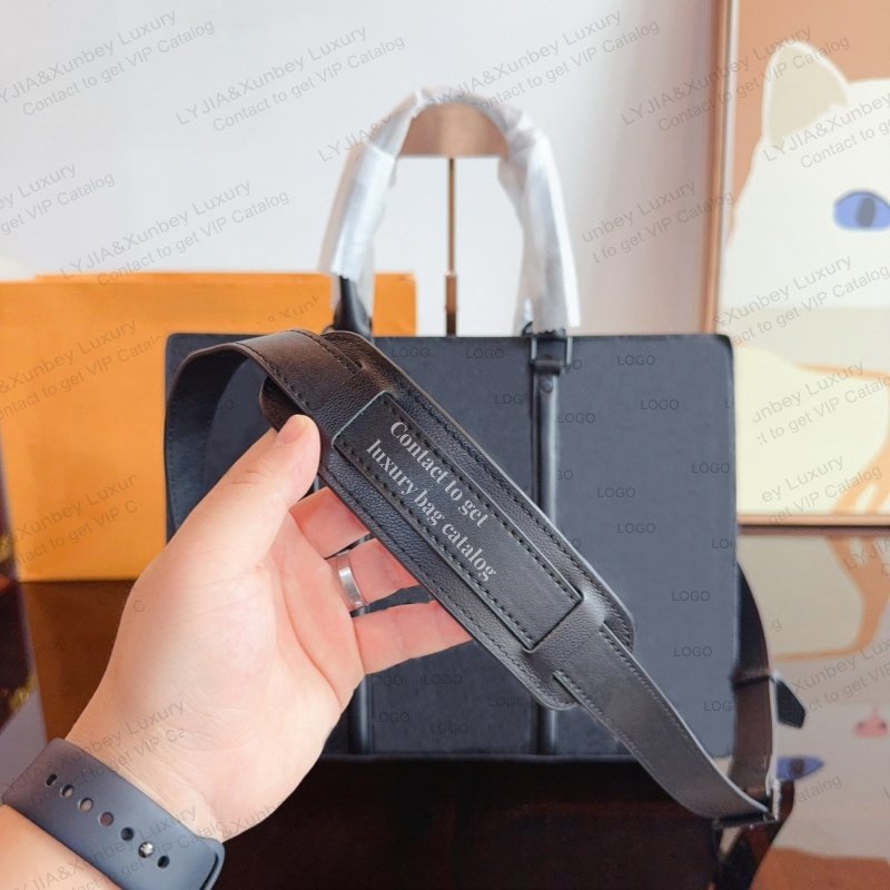 Genuine Leather Women's Business Laptop Leather Shoulder Bags Computer Desktop Bag