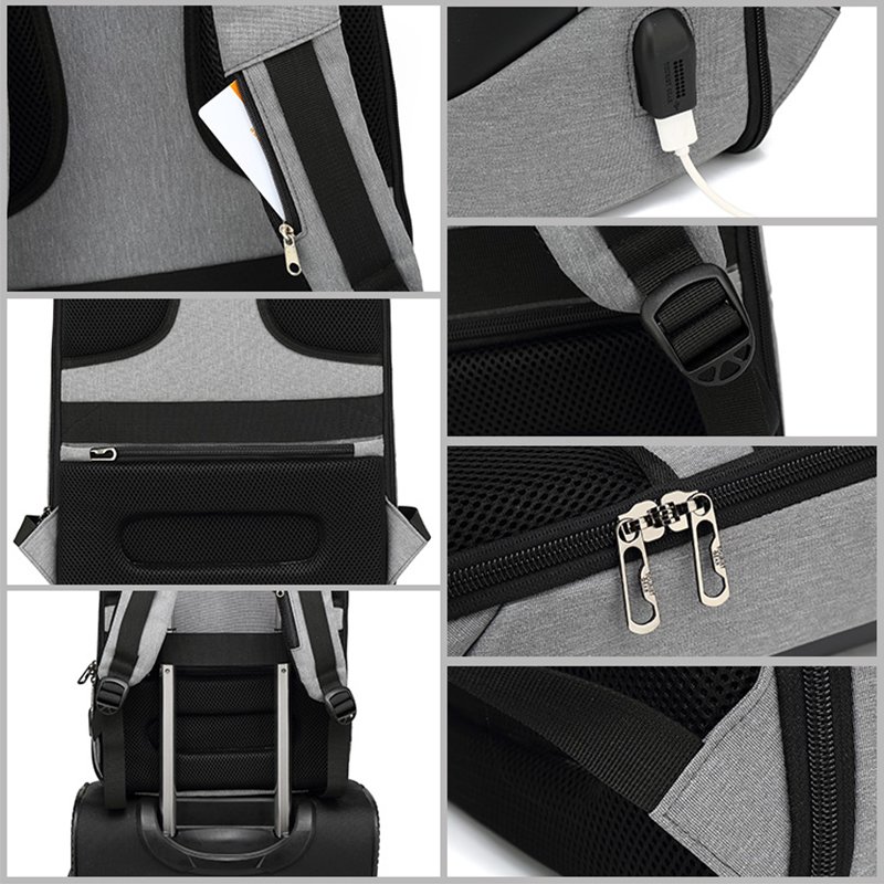 China manufacturer smart backpack bag stylish custom usb antitheft smart business laptop backpack bag