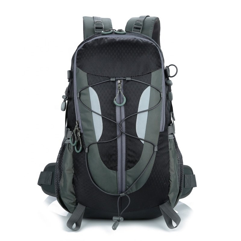 30L Waterproof Running Backpack Nylon Sports Bag Backpack Outdoor Travel Bags Daily Leisure Green Mochilas Hiking Rucksack