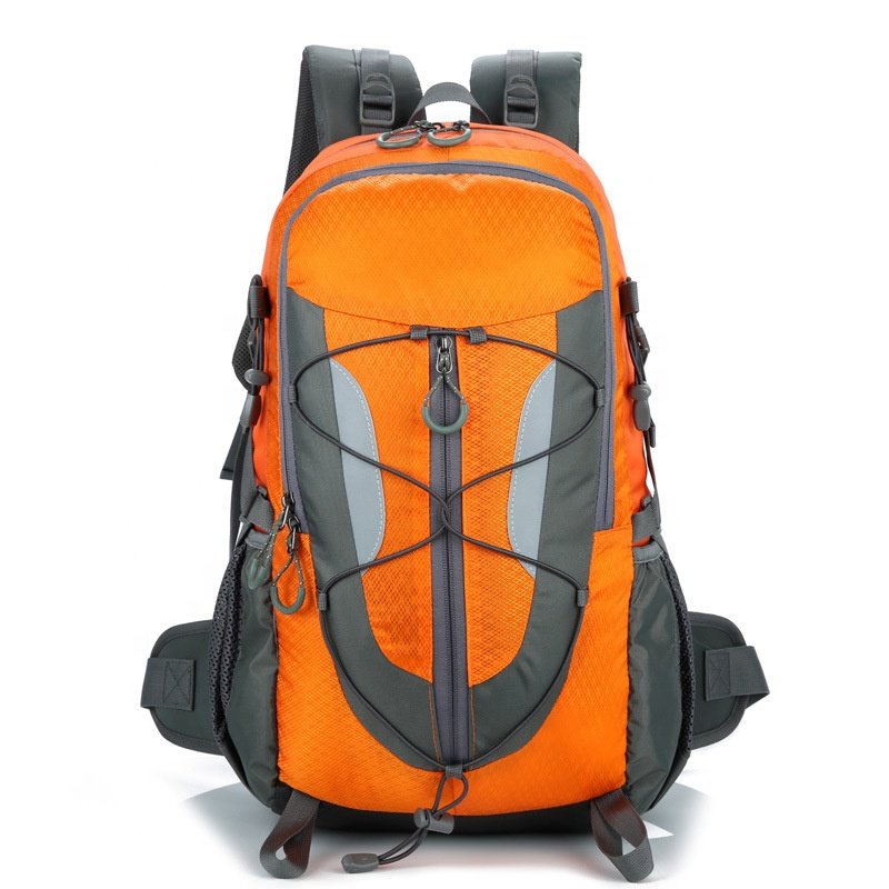 30L Waterproof Running Backpack Nylon Sports Bag Backpack Outdoor Travel Bags Daily Leisure Green Mochilas Hiking Rucksack