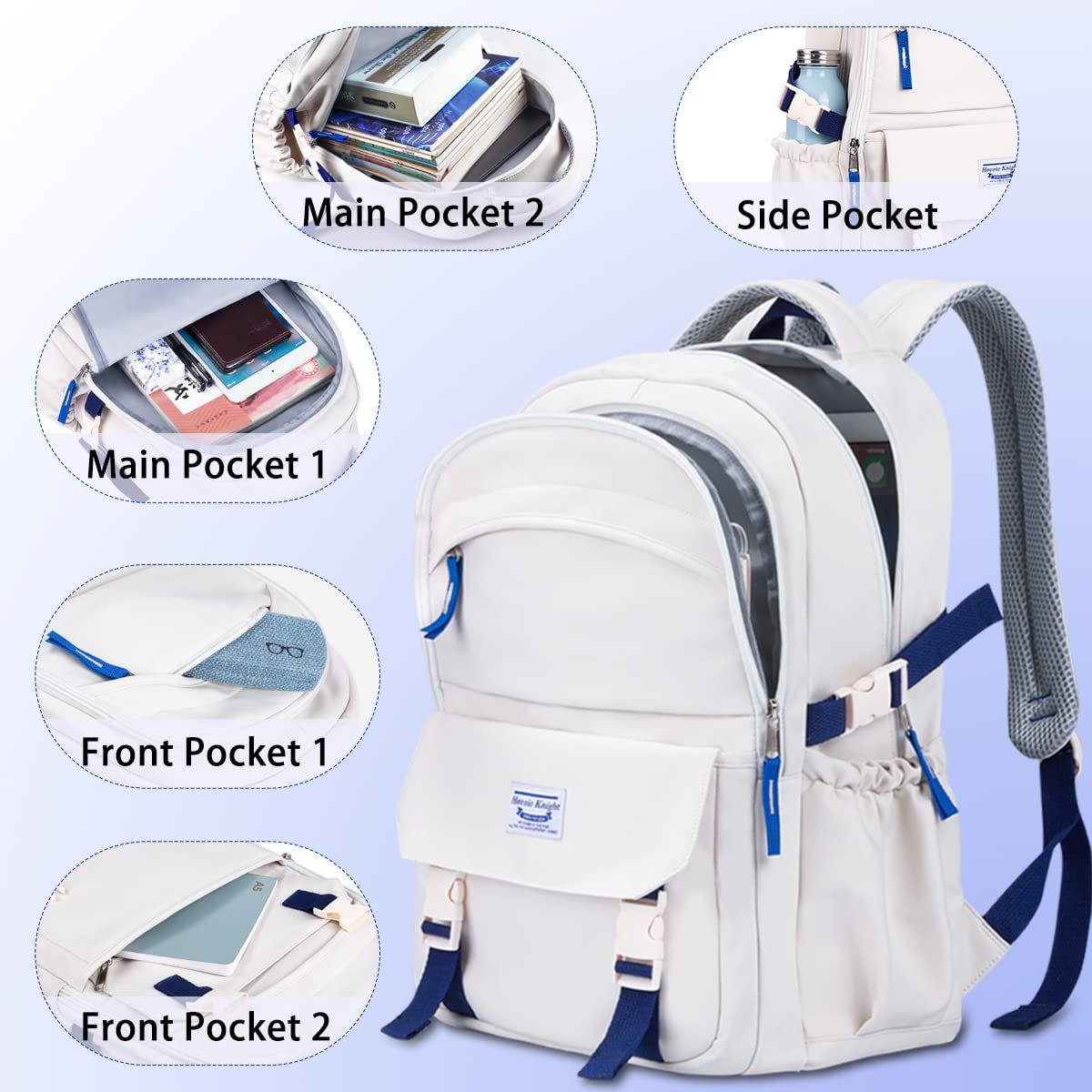 Factory custom student backpack Laptop backpack 15.6 inch anti-theft casual cute travel bag Korean backpacks