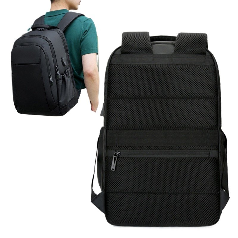 Custom designer Waterproof 15.6 17 inch men's Business anti theft travel women USB knapsack school bag Laptop backpacks