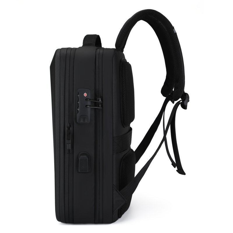 Luxury Unisex anti theft bagpack waterproof ABS backpack bag USB laptop backpacks