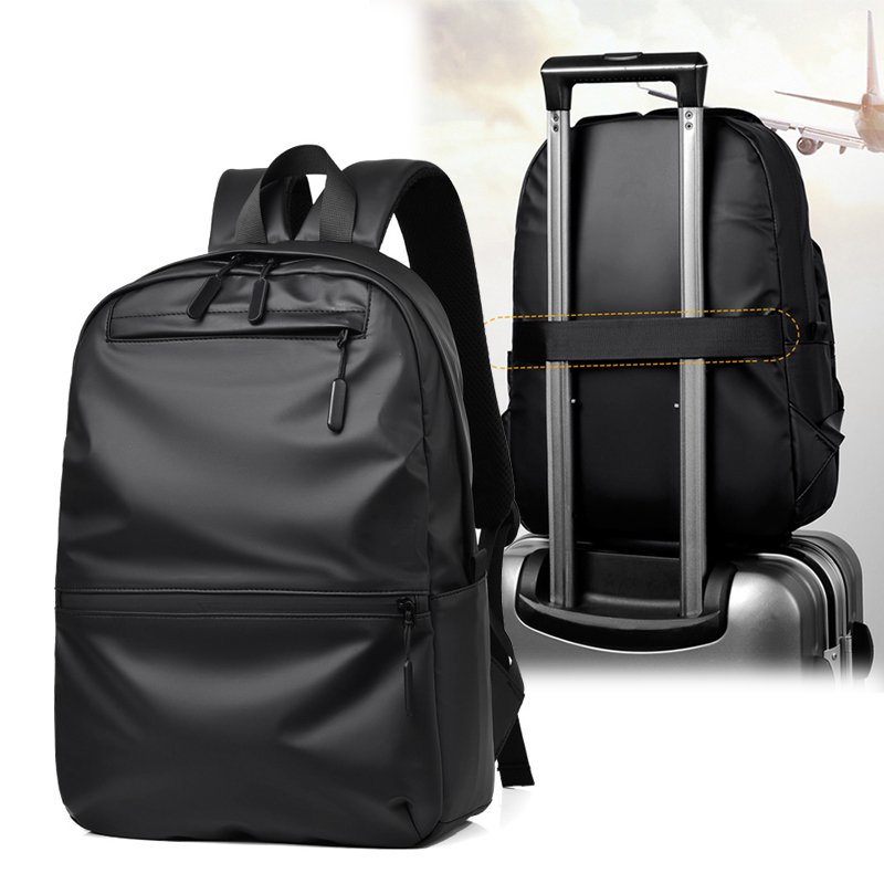 Custom logo men travel university sport large capacity waterproof bagpack laptop back pack bag Glossy Business backpack Hiking