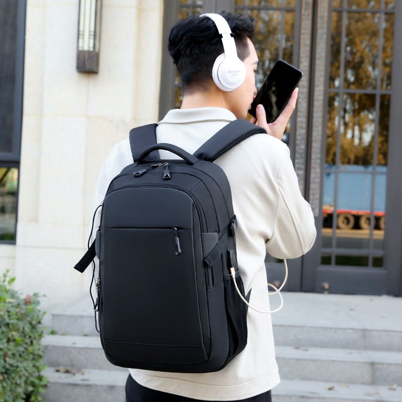 Business Laptop Backpack for Men Women 14 15.6 17 inch Computer Bags with USB Anti theft Men's Rucksack School Student Backpack