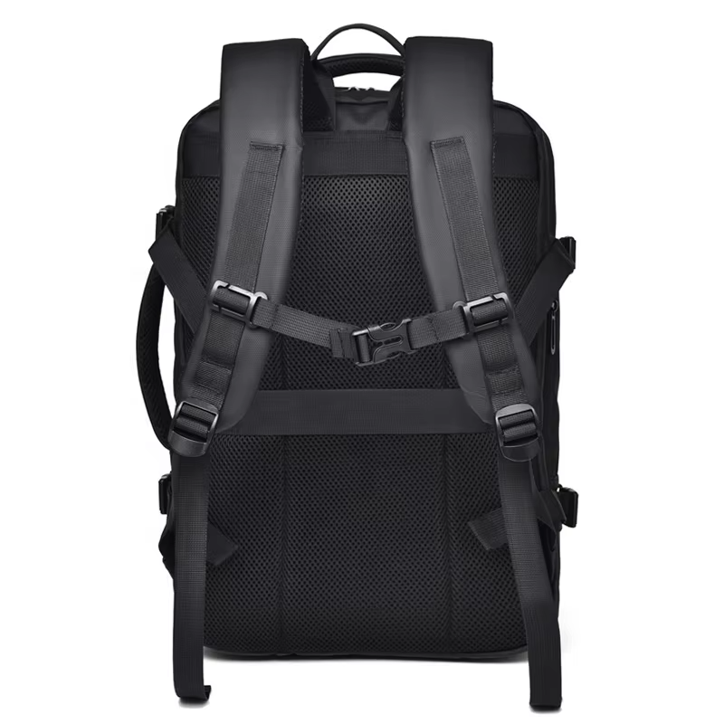 2024 Expandable travel backpack flight approved With USB PORT Extra Large Business black Laptop Backpack mochilas de viaje