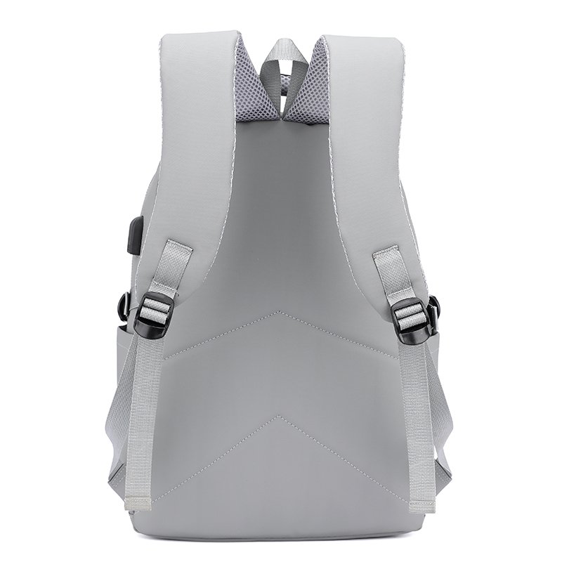 Wholesale Waterproof oxford unisex casual simple laptop backpack customized student fashion backpack with USB
