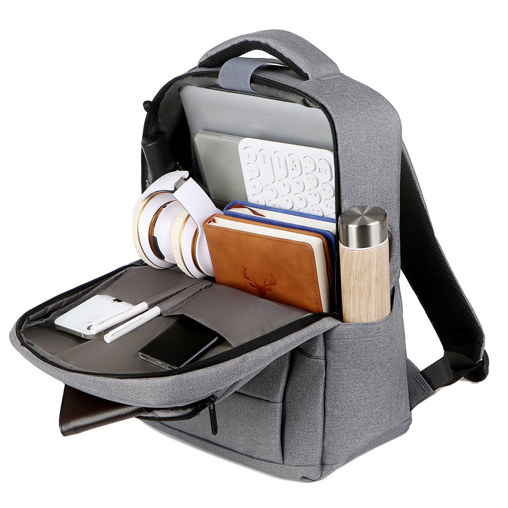 New Business Usb Men Custom Smart Waterproof School Bags Anti Theft Laptop Backpack