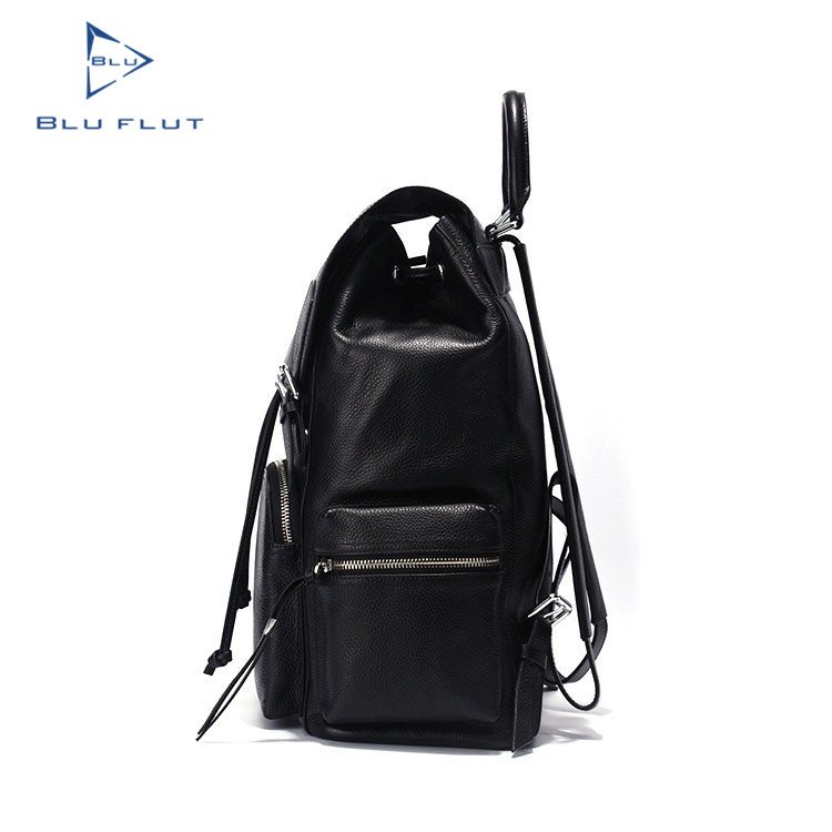Bal manent Custom Genuine Real Leather Laptop Backpack custom leather backpack