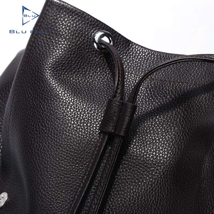 Bal manent Custom Genuine Real Leather Laptop Backpack custom leather backpack