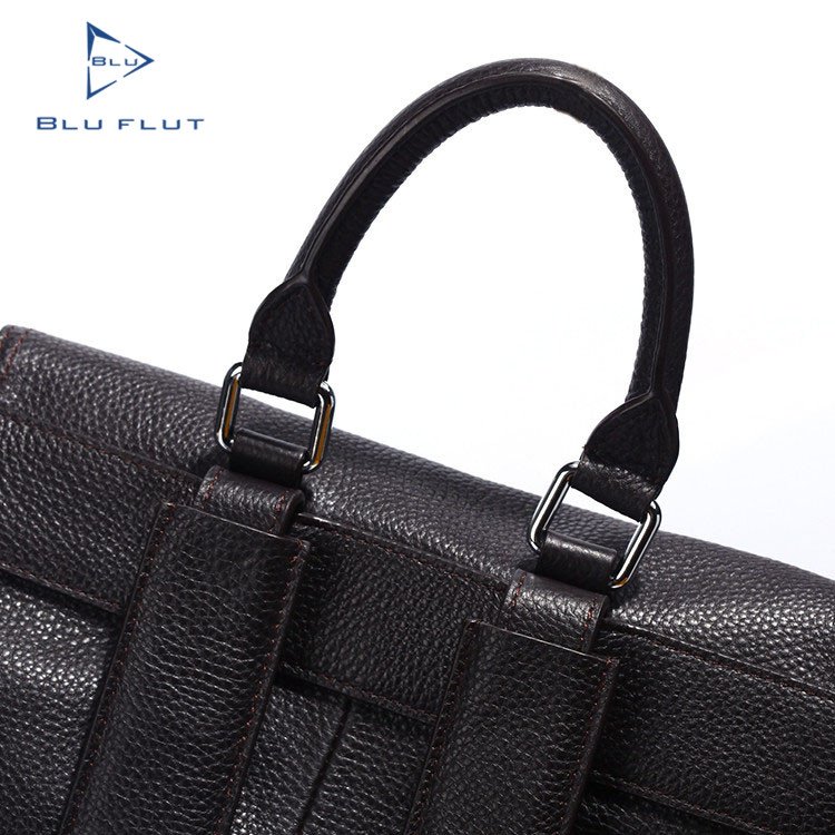 Bal manent Custom Genuine Real Leather Laptop Backpack custom leather backpack