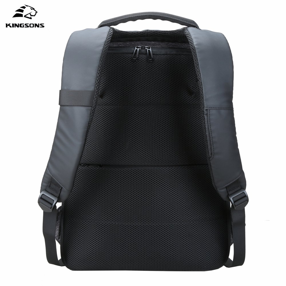Kingsons men's business antitheft laptop backpack bag back pack antirrobo anti theft backpack with hidden zipper