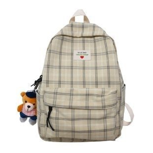 Multi Function Double Zipper Women Backpack Teenager Girls