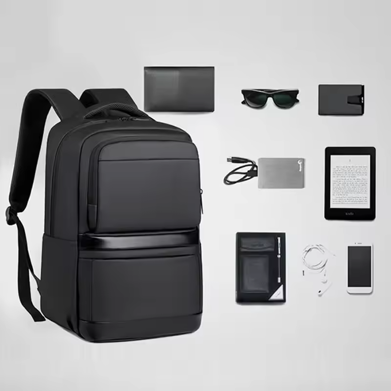 Mens Business Laptop Travel Backpack Bag With USB Charging School Office Computer Bag Custom Smart Travelling Bagpack
