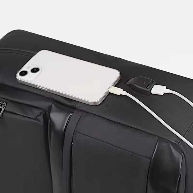 Mens Business Laptop Travel Backpack Bag With USB Charging School Office Computer Bag Custom Smart Travelling Bagpack