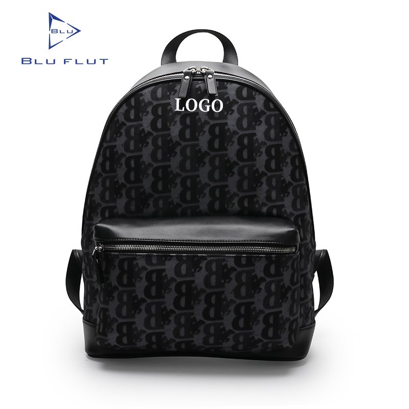 Custom Logo Travel Bags Big Capacity Luxury Laptop Backpack for Men Color Print Backpacks