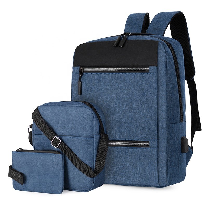 Laptop Mens Travel Rucksack Laptop USB Backpack Bag for Students School Bags Custom Logo Waterproof Polyester Oxford . Unisex