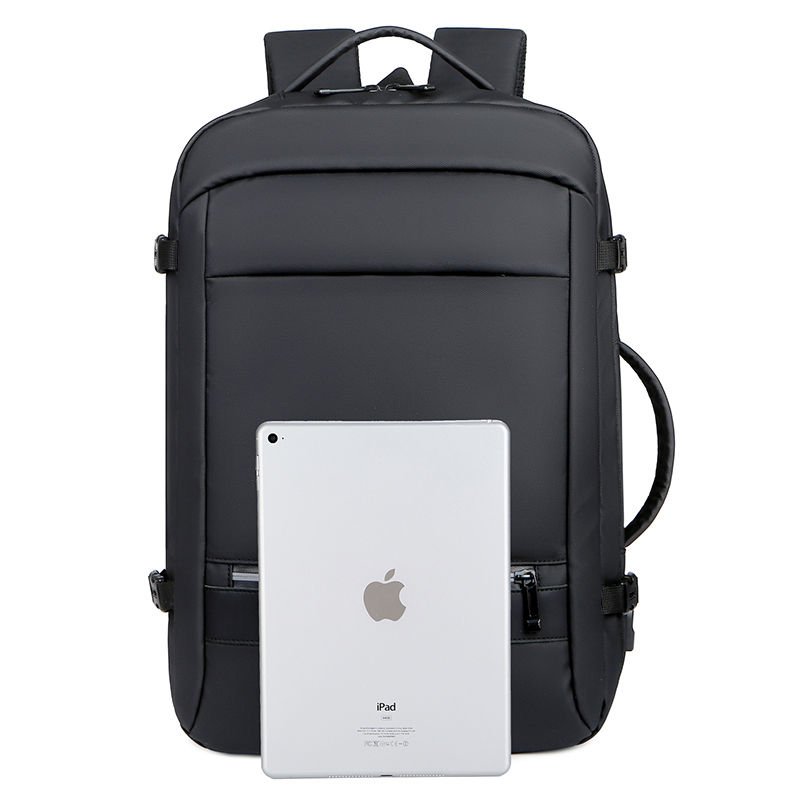 2023 Business Wholesale Large Capacity Travel Bag Laptop Backpack Custom Smart Waterproof for Men Polyester Fashion Unisex 2pcs