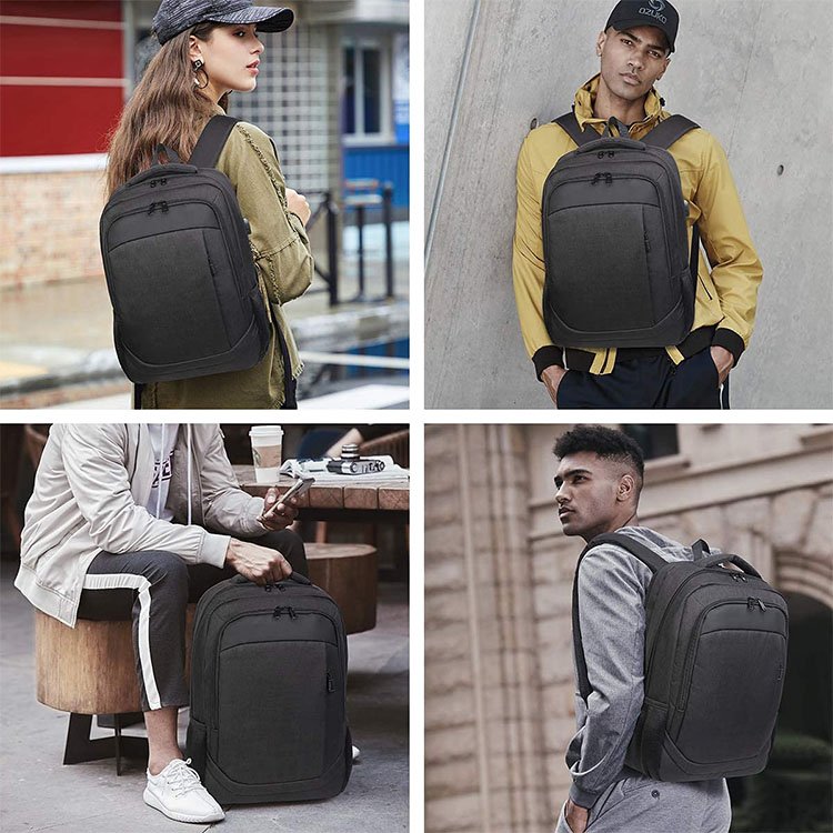 Travel Laptop Backpack Anti Theft Water Resistant Backpacks School Computer Bookbag with USB for Men Women College Students
