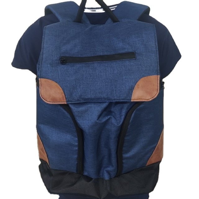 Fancy Backpack Laptop bag in unisex bags made of Polyester nylon rexine safe laptop pocket can be customized colors materials.