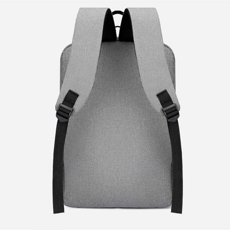 OEM Custom Oxford Man Waterproof School Travel Business Outdoor Reflective Stripe Laptop Backpack Back Bag with USB Charge Port