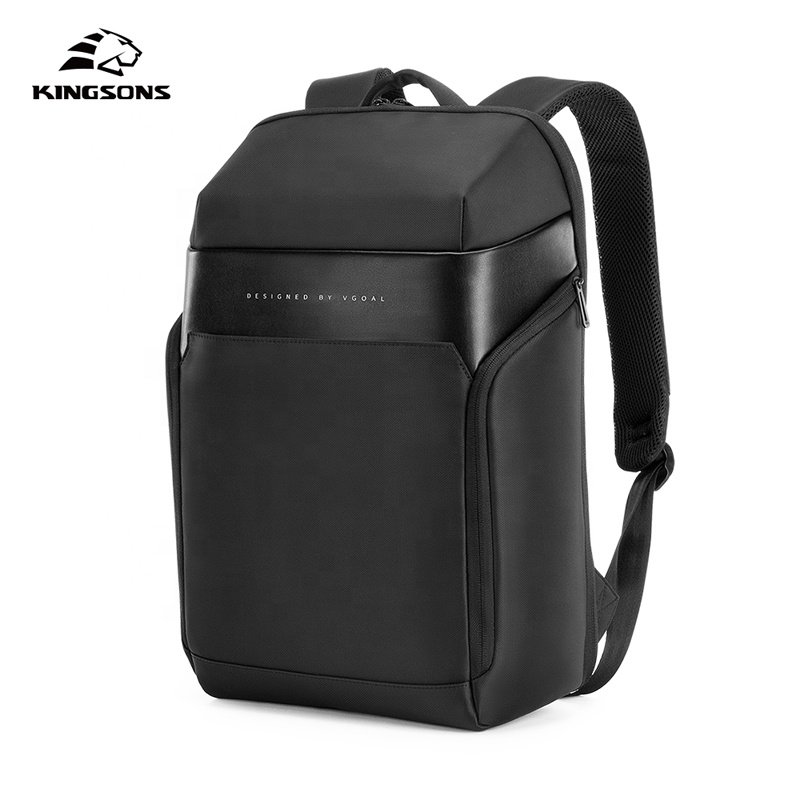 2022 Kingsons new arrival waterproof lifestyle college student school bag fashionable business laptop backpack for 15.6 inches