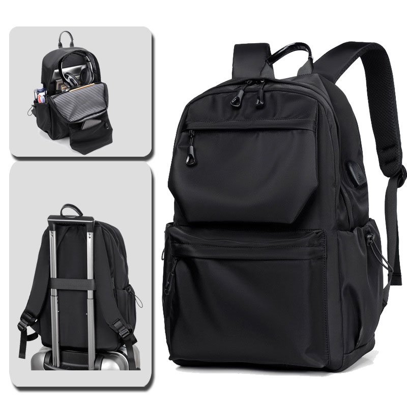 Oxford Waterproof Men's Business Backpack For Teenage Boys Children School Bags College Large Capacity Laptop Backpacks
