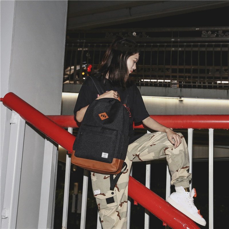 Casual Daypack Water Resistant Laptop Backpack Student School Backpack Lightweight School Bag Custom Classic Basic Sport Travel