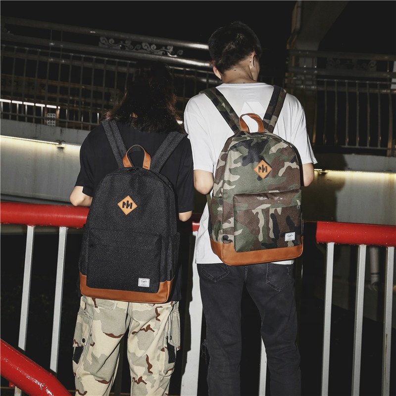 Casual Daypack Water Resistant Laptop Backpack Student School Backpack Lightweight School Bag Custom Classic Basic Sport Travel