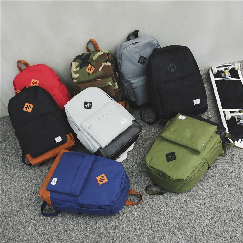 Casual Daypack Water Resistant Laptop Backpack Student School Backpack Lightweight School Bag Custom Classic Basic Sport Travel