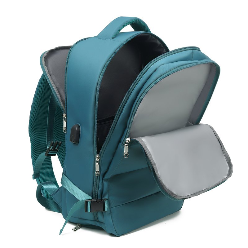 Women's Unisex Large Capacity Anti-Theft Smart Travel Backpack with USB Charging Port Waterproof Business Laptop Backpack