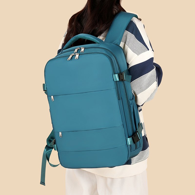 Women's Unisex Large Capacity Anti-Theft Smart Travel Backpack with USB Charging Port Waterproof Business Laptop Backpack