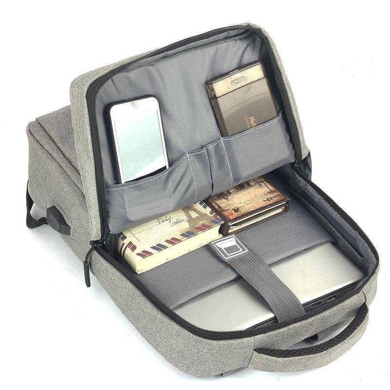 New Custom Logo Promotional Waterproof 15.6 Inch Large Business Computer Bag Laptop Backpacks With Usb For Laptops For Men