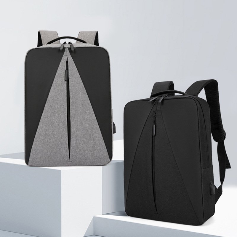 10pcs Custom Logo Waterproof with USB Laptop Backpack for Business Man Women Capacity Computer Bag Anti Theft Laptop Backpack