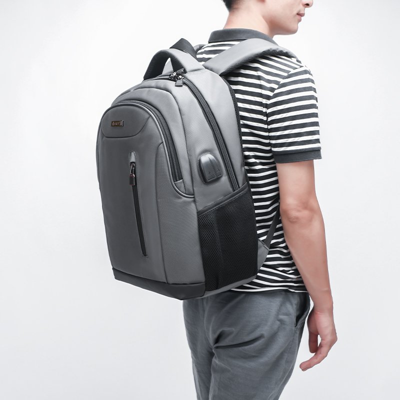 Smart USB Laptop Backpack Bag Man Woman Raincover Bagpack Multifunction Nylon Pink Soft Fashion Black Waterproof
