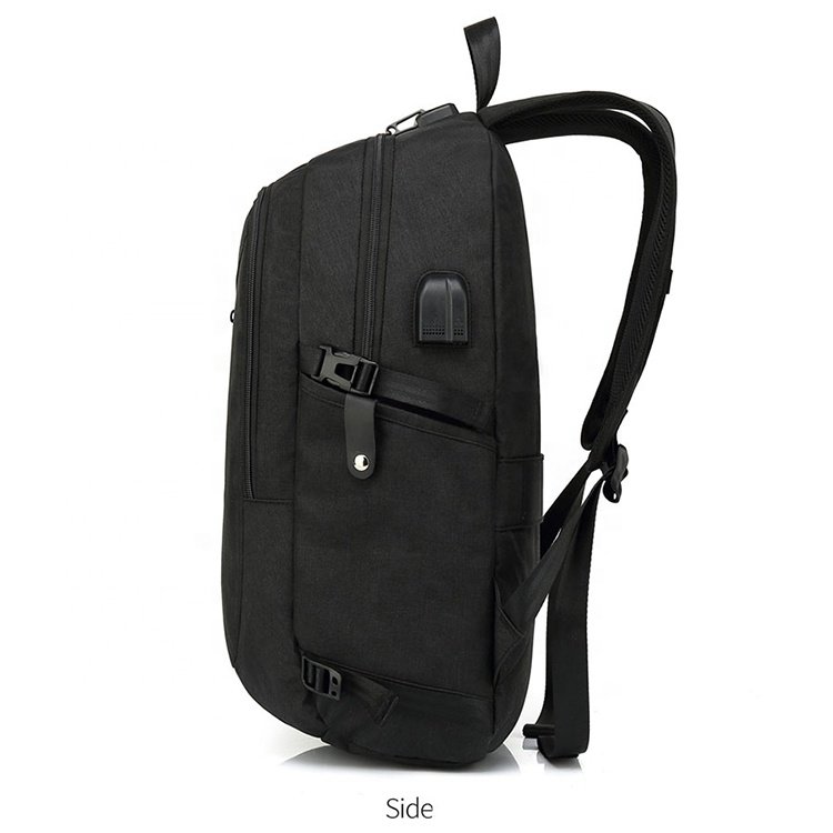 Hot Sale Factory Quality Oxford USB Charging Anti Theft Laptop Backpack Fashionable Stylish Travel School Use Convenient Strap