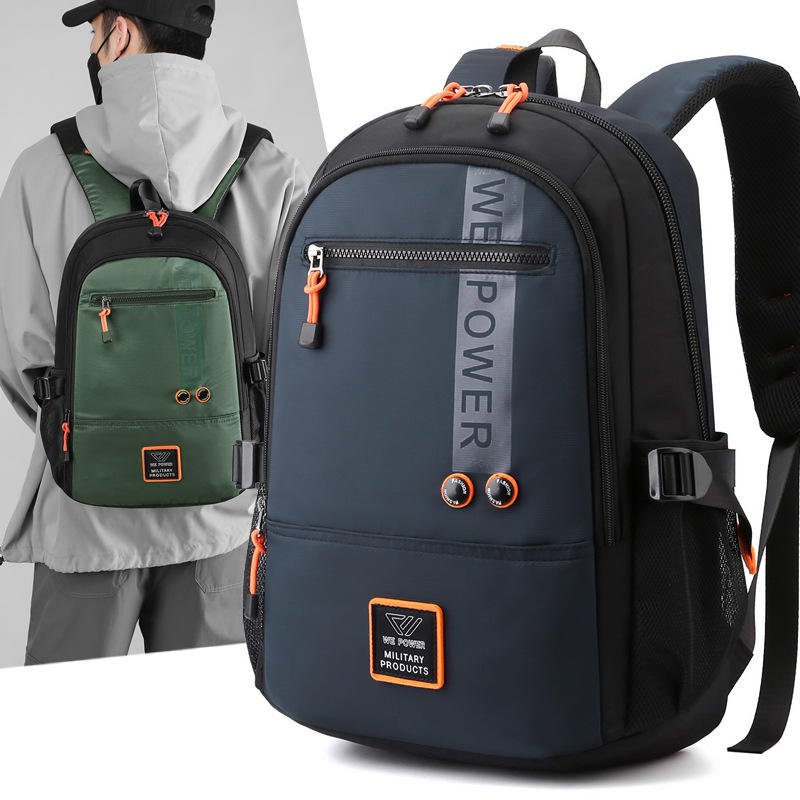 Factory Wholesale Waterproof Laptop Backpack Outdoor Casual Nylon Backpack Lager Capacity Travel School Backpack