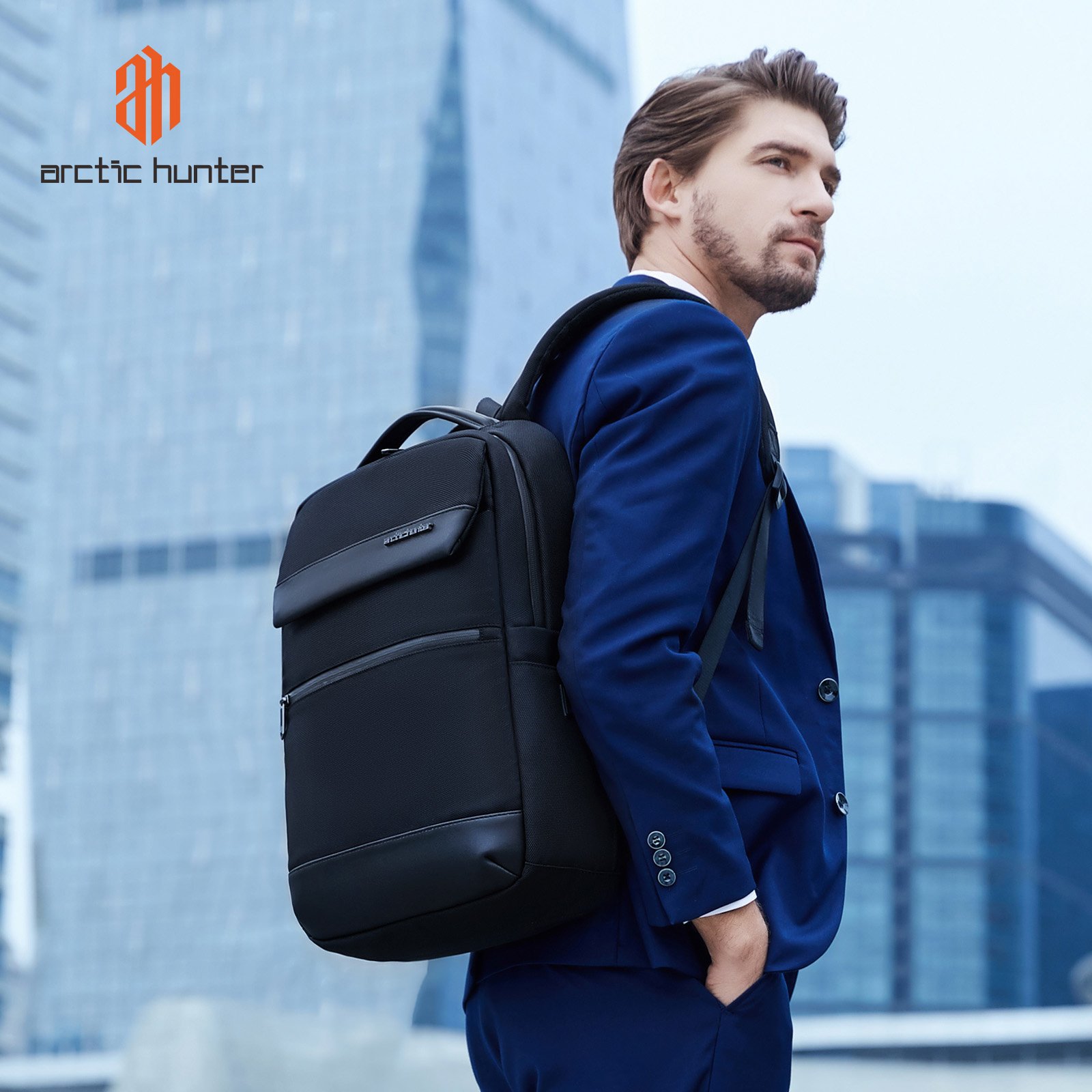 Large Travel Backpack for Men Waterproof Business Laptop Daypack with USB Airline Gym Bag Carry On gift smart backpack mochila