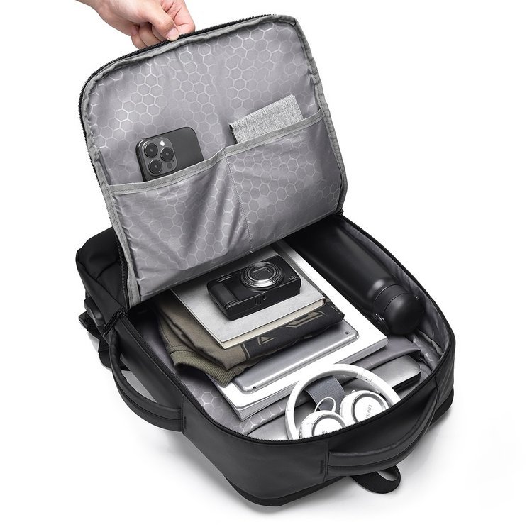 Large Capacity Carry On Backpack Business Travel Essential Bag High Quality Waterproof Laptop Backpack Extendable Backpack