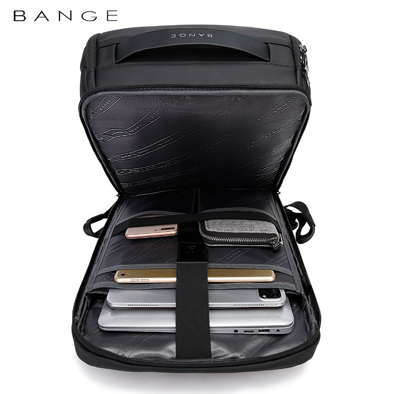 Hot sell bange wholesale business usb polyester custom waterproof backpack bag men laptop backpacks