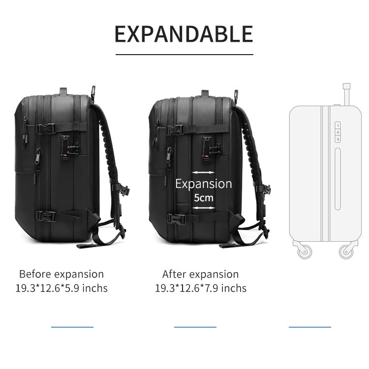 factory wholesale hot selling waterproof backpack large capacity travel backpack Laptop backpack business with USB charging