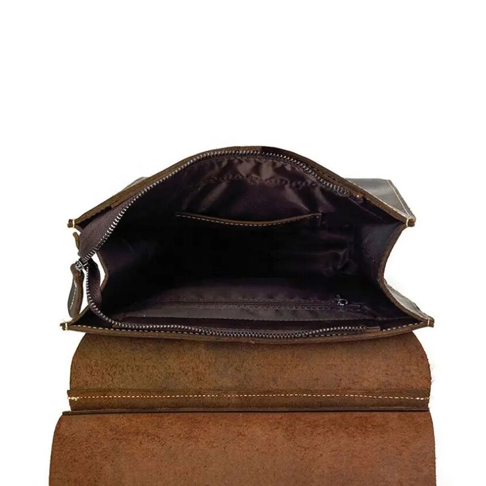 Premium Quality Full-Grain Genuine Leather Laptop Backpack Unisex Real Leather Travel School Bags