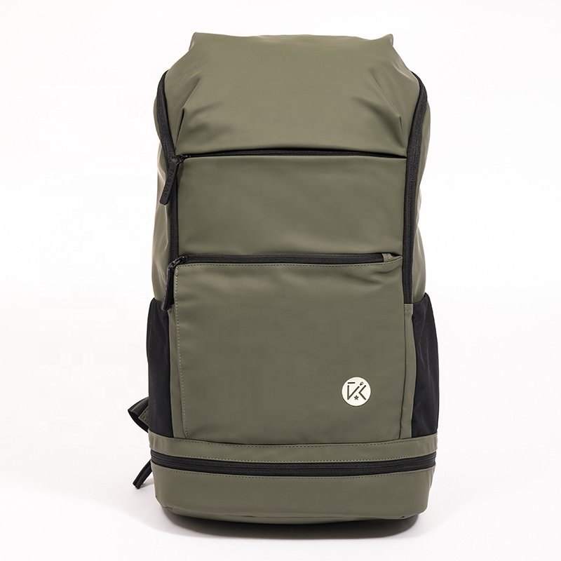 Twinkling Star Recycled Faux Pu Backpack Laptop Notebook Bags for Men Notebook Travel Rucksack Daypack With Shoes Pocket