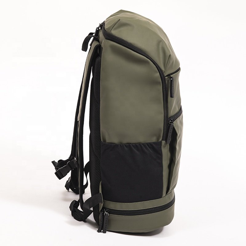 Twinkling Star Recycled Faux Pu Backpack Laptop Notebook Bags for Men Notebook Travel Rucksack Daypack With Shoes Pocket