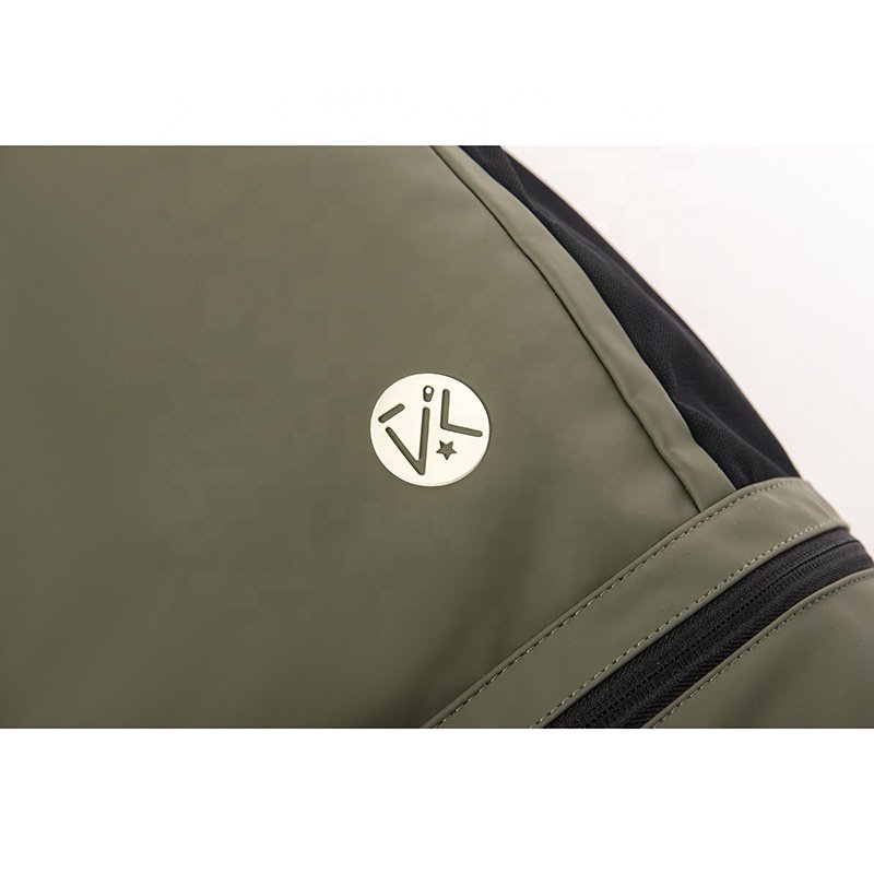 Twinkling Star Recycled Faux Pu Backpack Laptop Notebook Bags for Men Notebook Travel Rucksack Daypack With Shoes Pocket